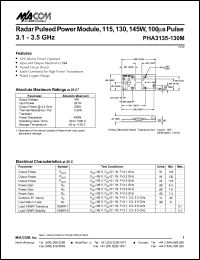 Click here to download PHA3135-130M Datasheet
