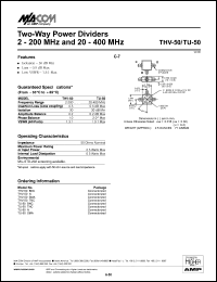 Click here to download THV-50 Datasheet