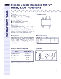Click here to download MA4EX180M-1225T Datasheet