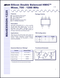 Click here to download MA4EX950H-1225 Datasheet