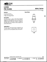 Click here to download MA4L302-134 Datasheet