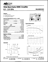 Click here to download MAAM02350 Datasheet