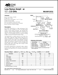 Click here to download MAAM12032RTR Datasheet