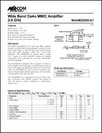 Click here to download MAAM28000-A1G Datasheet