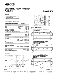 Click here to download MAAM71100 Datasheet