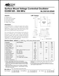 Click here to download MLO80100-00940 Datasheet