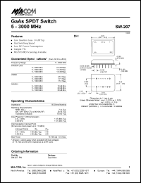 Click here to download SW-207 Datasheet