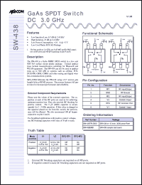 Click here to download SW-438TR-3000 Datasheet