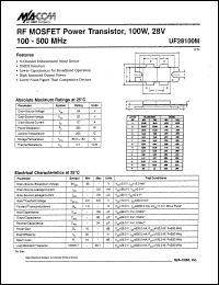 Click here to download UF28100M Datasheet