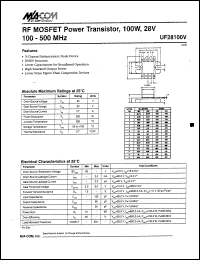Click here to download UF28100V Datasheet