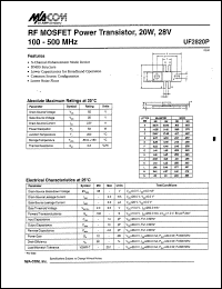 Click here to download UF2820 Datasheet