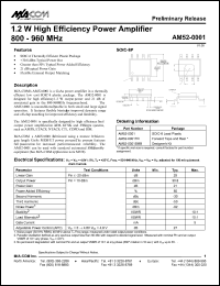 Click here to download AM52-0001SMB Datasheet