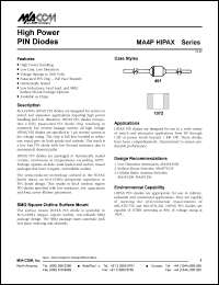 Click here to download MA4P4006F Datasheet