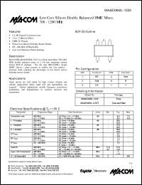 Click here to download MA4EX950L-1225T Datasheet