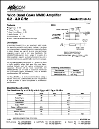 Click here to download MAAM02350-A2G Datasheet