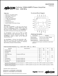 Click here to download MAAPSS0006TR Datasheet