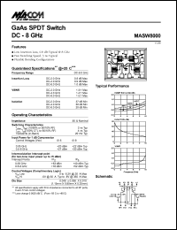 Click here to download MASW8000 Datasheet