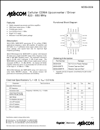 Click here to download MD59-0039RTR Datasheet
