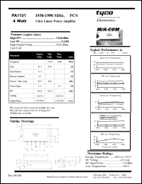 Click here to download PA1151 Datasheet