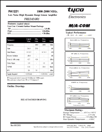 Click here to download PA1221 Datasheet