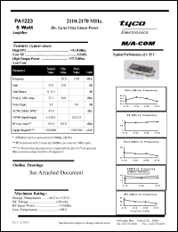 Click here to download PA1223 Datasheet