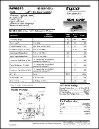 Click here to download PAW887 Datasheet