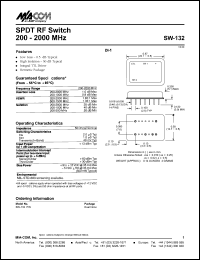 Click here to download SW-132 Datasheet