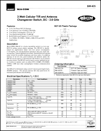 Click here to download SW-425RTR Datasheet
