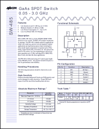 Click here to download SW-485 Datasheet