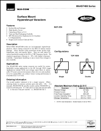 Click here to download MA4ST408 Datasheet