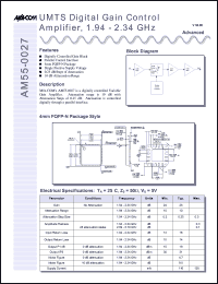 Click here to download AM55-0027-TB Datasheet