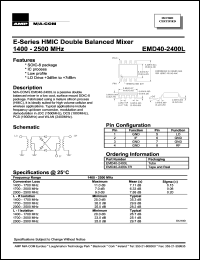 Click here to download EMD40-2400 Datasheet