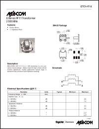 Click here to download ETC1-1T-5 Datasheet