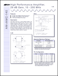 Click here to download AM-140 Datasheet