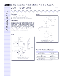 Click here to download AMC-142SMA Datasheet