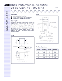 Click here to download AM-146PIN Datasheet