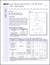 Click here to download AM-160PIN Datasheet