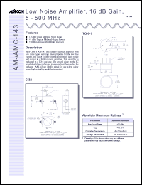 Click here to download AMC-143SMA Datasheet