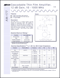 Click here to download AM-177PIN Datasheet