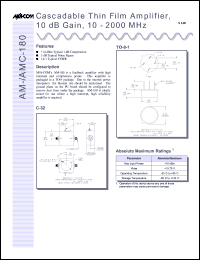 Click here to download AM-180 Datasheet