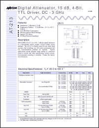 Click here to download AT-213 Datasheet