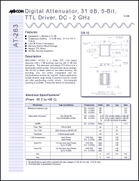 Click here to download AT-263 Datasheet