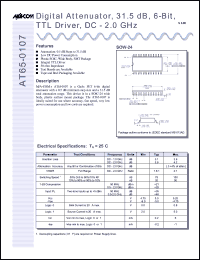 Click here to download AT65-0107 Datasheet