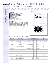 Click here to download AT90-0107 Datasheet