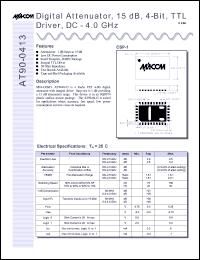 Click here to download AT90-0413TR Datasheet