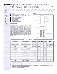 Click here to download AT20-0107TR Datasheet
