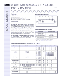 Click here to download MAATSS0001-TB Datasheet