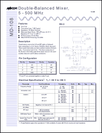 Click here to download MD-108PIN Datasheet