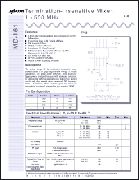 Click here to download MD-161PIN Datasheet