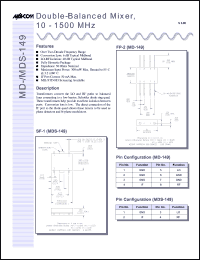 Click here to download MD-149PIN Datasheet